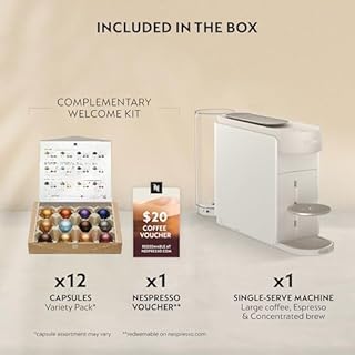 Nespresso Vertuo Up Coffee and Espresso Maker by DeLonghi, White