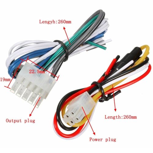 Parlante para Moto Manubrio Audio DC12V FM Radio miniatura 4