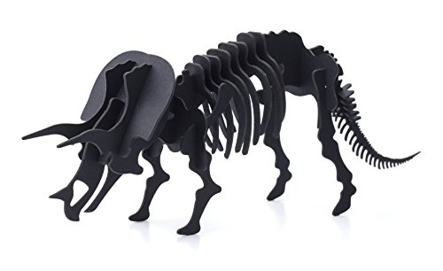 Kikkerland Dinosaur Assorted 3D Paper Puzzle