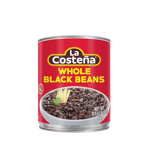 La Costena Whole Black Beans 560g