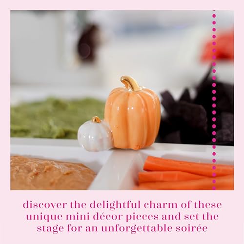Image of Nora Fleming Hand-Painted Mini: Pumpkin Spice (Double Pumpkin) A02