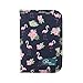 Tuscall Portefeuille Passeport Pochette Organisateur de Voyage pour Les familles Nombreuses ou Voyageur avec Les Passeport, Carte, Billets, Papiers, Monnaie (Print #2)