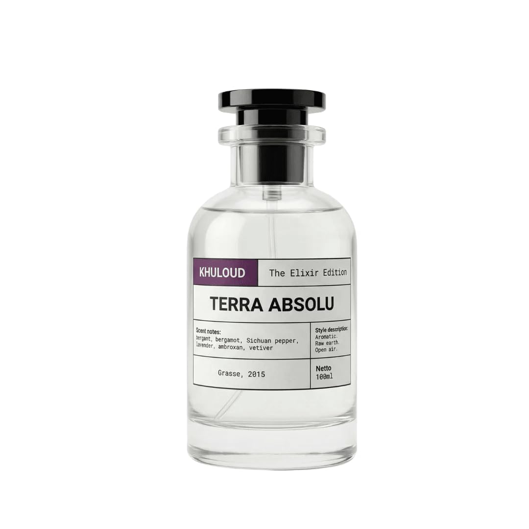 Terra Absolu Eau De Parfum 100ml | Long Lasting Perfume for Men & Women | Earthy Woody Fragrance | EDP | 40% Perfume Oil | Gift for Men & Women-image-4