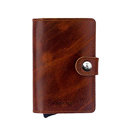 Leather Wallet for Men | Top Grain Leather Wallet for Men | Men's Leather Bifold Wallet | Gift for Men Packed in Stylish Gift Box