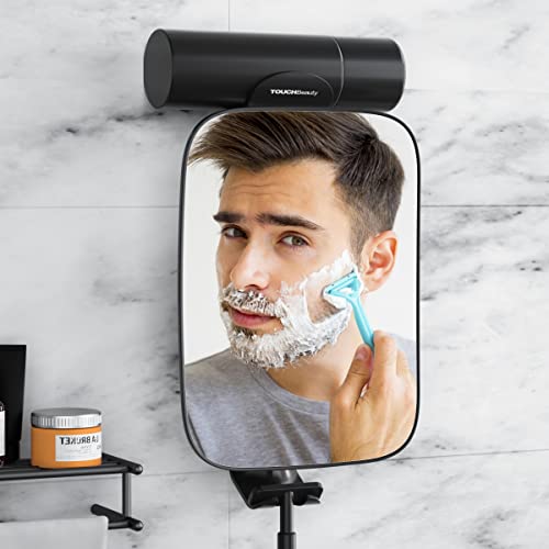 TOUCHBeauty 3X Shower Mirrors for Shaving with Razor Holder, Handheld & 180 Degree Swivel, Larger Size 11