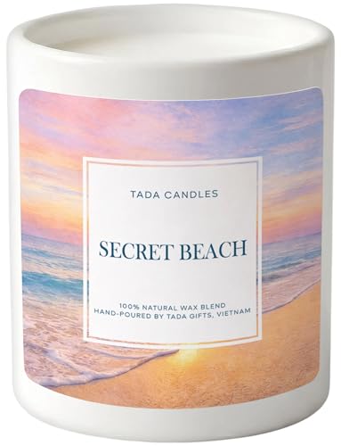 Premium Wickless Candles for Candle Warmer Lamp Long-Lasting Fragrance Wax Clean Burn Scented Wax for Candle Warmer Smokeless Wickless Option (Secret Beach)