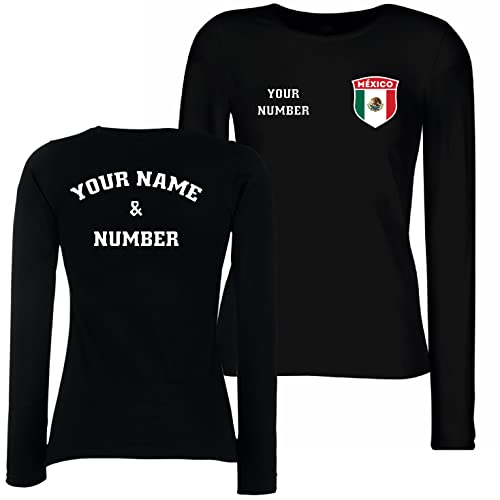Maillot de foot femme manches longues personnalisé Mexique 2026 respirant