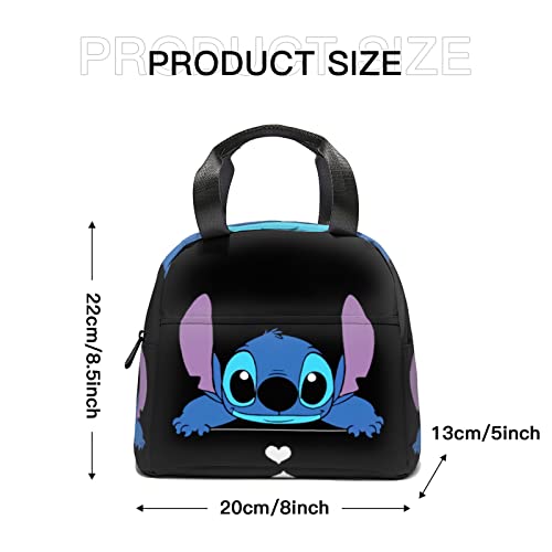 Gcnqat Reusable Insulated Lunch Bag Portable Lunch Box Anime Lunch Tote For Men Women Work Picnic Outdoor Camping #TOP4