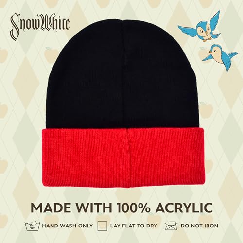 Image of Disney Snow White Beanie Hat, Black, One Size