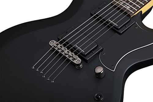 Guitares électriques SCHECTER DEMON S-II SATIN BLACK Métal – moderne - Les Beatles, Paul McCartney, John Lennon, RIngo Starr, George Harrison Guitares électriques SCHECTER DEMON S-II SATIN BLACK Métal - moderne – Image 4