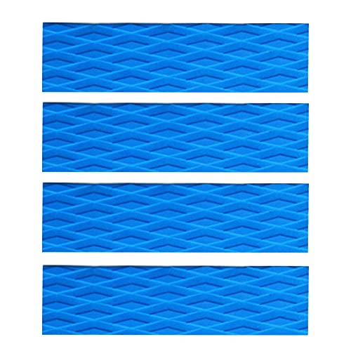 Anti-Slip EVA Traction Pad Deck Grips Tail Pads for Skimboard Surfboard Paddleboard Surfboard Protect Accessories (Color : Sky Blue)
