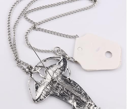 HityTech Alloy Elven Leaf Brooch Green Leaf Brooch Clasp Pin