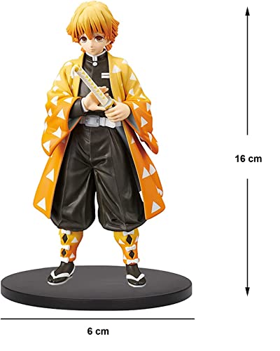 Image of Awestuffs Action Figure Limited Edition for Car Dashboard, Decoration, Cake, Office Desk & Study Table (Zenitsu D Slayer)