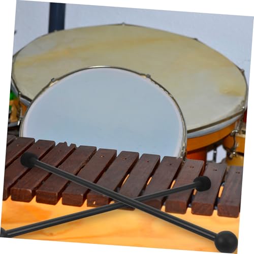 Supvox Rutschfeste Marimbaschlägel Doppelkopf Xylophonschlägel Mit Filzkopf 15.35 Zoll Percussion Zubehör Für Marimba Und Zungentrommel