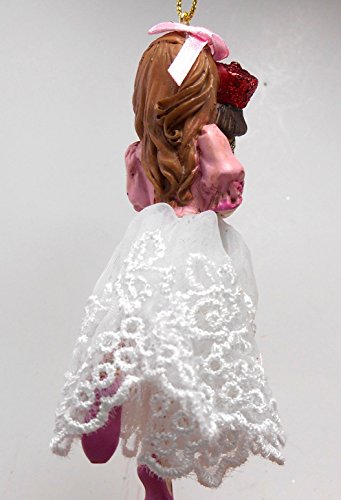 The Nutcracker Suite Clara Girl Holding Nutcracker Christmas Ornament Decoration