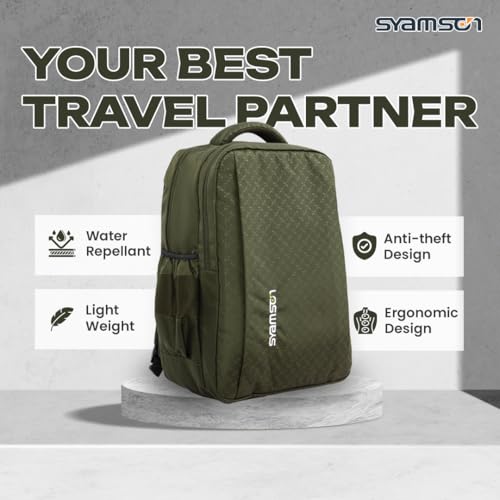 Image of Premium Backpack for Men & Women | Anti-Theft Design | Light-Weight | 15.6 inch Laptop | Water-Repellant | Spacious Pockets | For Office, Travel, Business, & Daily Use (30 L)