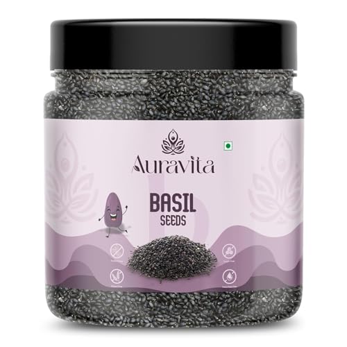 Image of Auravita 4 Combo (Chia, Pumpkin, Sunflower & Flax Seed) 100gms each (400gms total) Jar Pack | Mix Seeds for Eating Superfood Perfect for Gifting