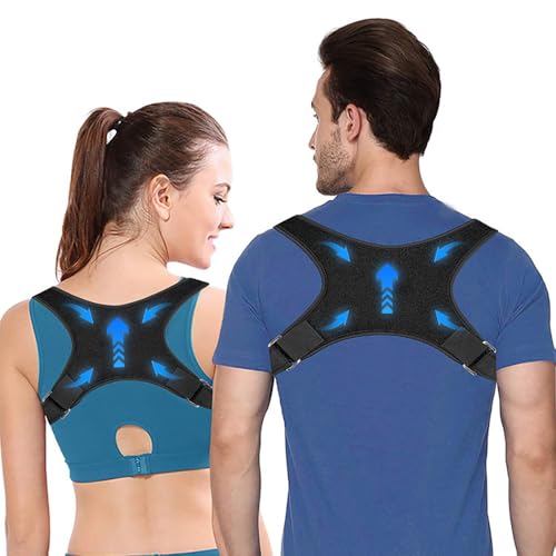 #Commissioniguadagnate<br>Correttore Posturale Postura Schiena Regolabile E Traspirante Busto Correttore Posturale per Prevenzione Del Dolore Alla Spalla E Alla Fascia Posturale Alleviare Il Dolore Alla Schiena (nero25101307)