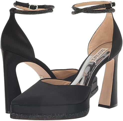 Badgley Mischka Women's Elaina Pump, Black, 10 | Image 6