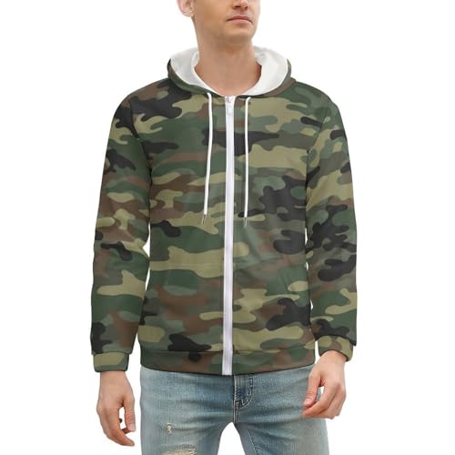 Chaqueta ligera con capucha para hombre miniatura 2