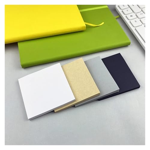 Bloc-notes autocollant kraft vierge gris pour organiser le bureau - 7