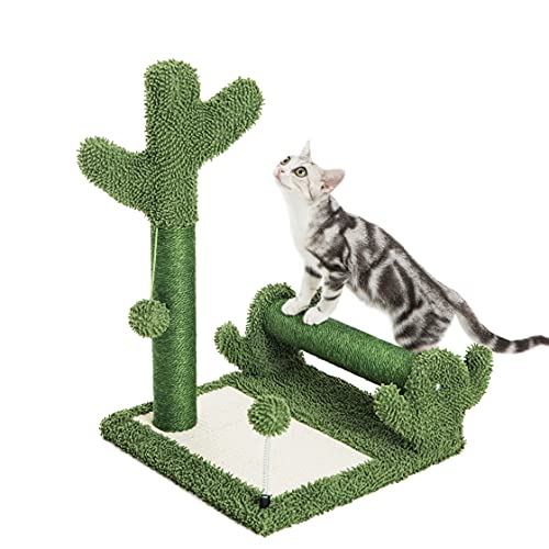 Pesofer Cactus-Shaped Cat Scratching Post Scratcher for Felines
