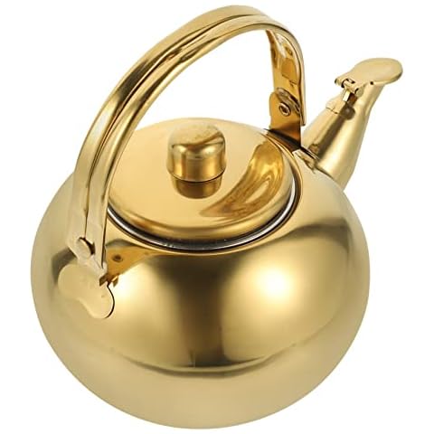Anneome Wear Resistant Stovetop Kettle with Infuser Cover
