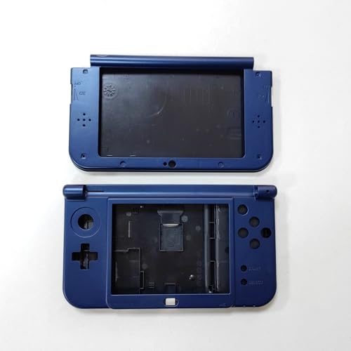 Image of Replacement Housing Shell Kit for Nintendo New 3DS XL Console, DIY Front & Back Cover Plates Buttons Faceplate Battery Cover Accessories for New 3DSXL, Blue