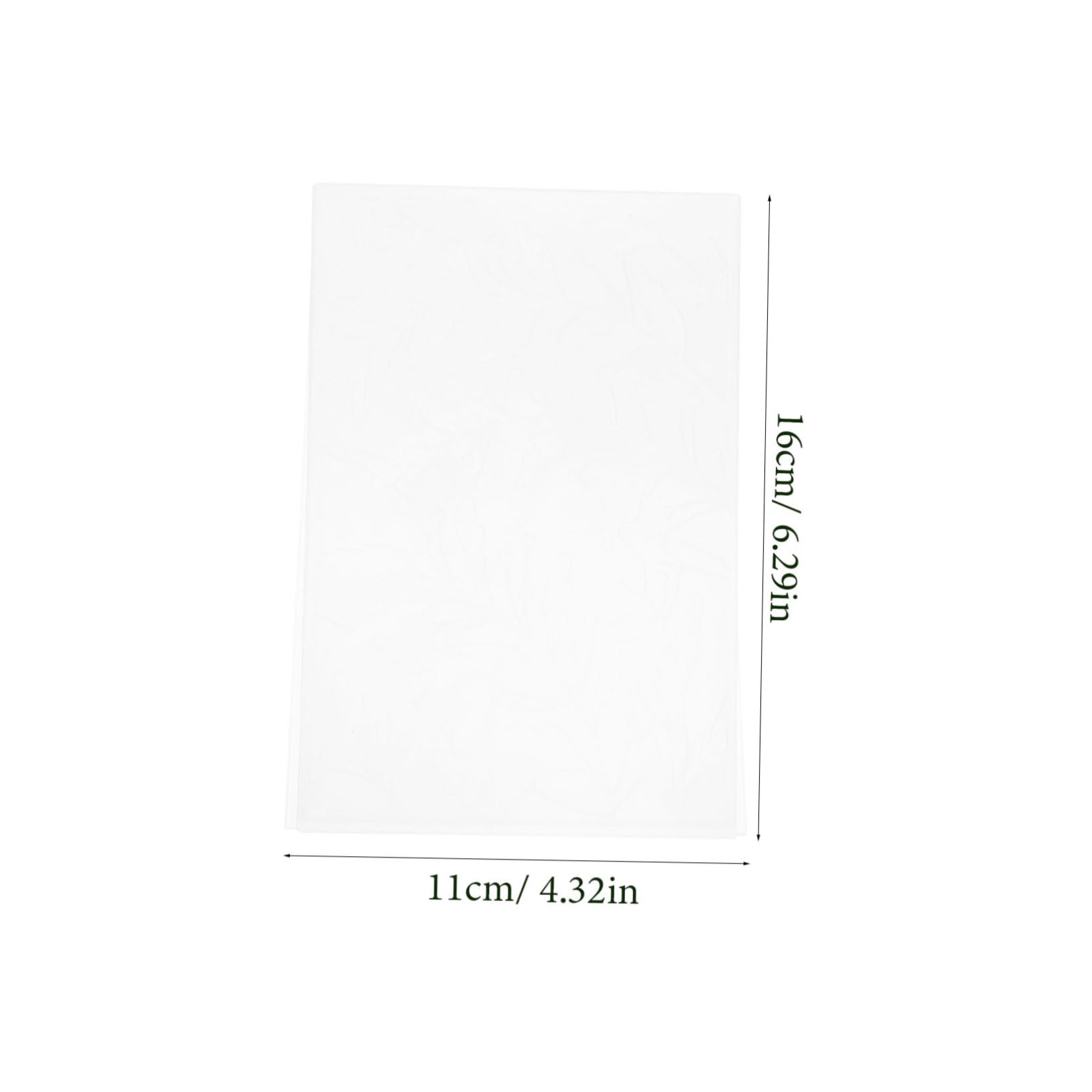 Operitacx 4 Stück Kreative Prägeordner Kunststoff für DIY Scrapbooking Textur Vorlagen für Kartenherstellung Einladungen und Fotoalben für Bastelprojekte