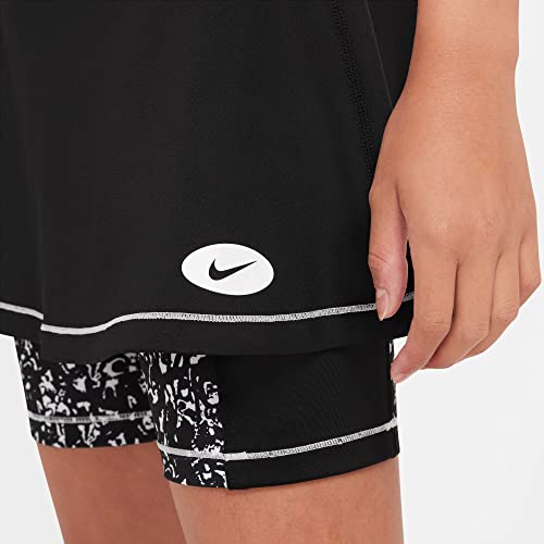 Nike Girls' Dri-FIT Icon Clash 2-in-1 Training Skirt (Black) Size Medium3