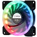 LEDdess Rainbow RGB LED 120mm Case Fan for PC Cases, CPU AIR Cooling (Single Rainbow Fan, 3pcs Fans Kit and 6pcs Fans kit Extension Accessories, A Series)