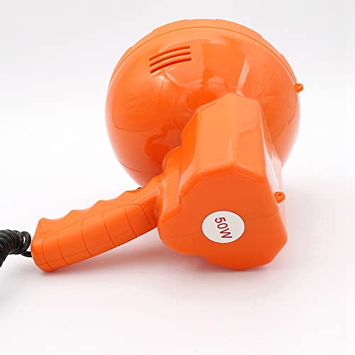 MOBUKJUU 12V50W Portable LED Handheld Spotlight for Car's Cigarette Lighter & External 12V Battery Outdoor Searchlight