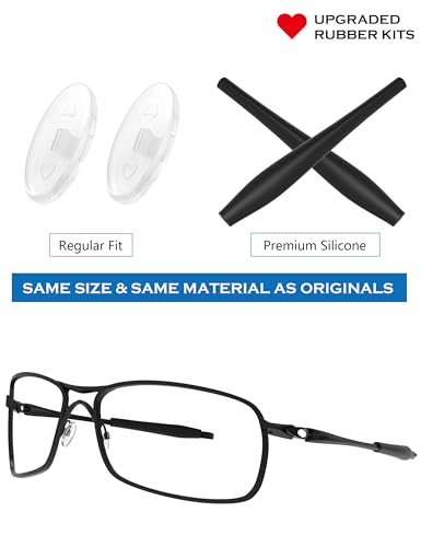 Image of Replacement Earsocks & Nosepieces Rubber Kits for Oakley Crosshair 2.0 OO4044