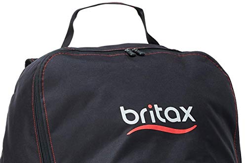 Image of Britax Car Seat Travel Bag with Padded Backpack Straps | Water Resistant + Built-in Wheels + Multiple Carry Handles