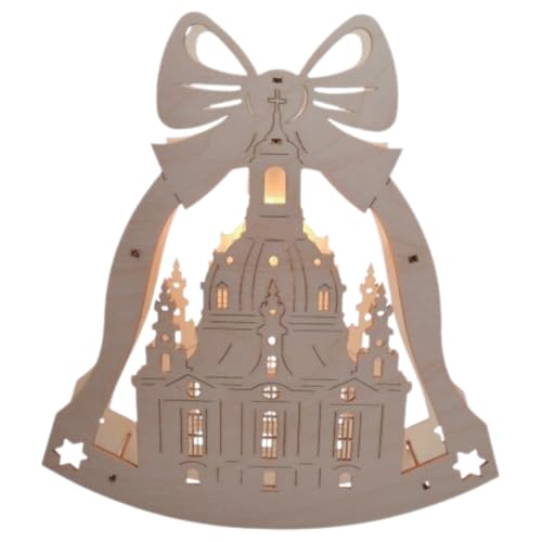 Erzwelt - Fensterbild mit Beleuchtung – Weihnachtsbeleuchtung aus...