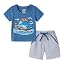 Cartoon Whale Blue