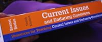CURRENT ISSUES+ENDURING QUEST. 1457649985 Book Cover