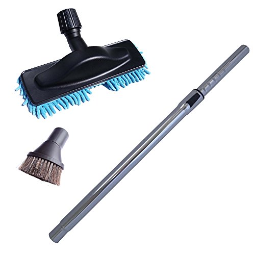 Saugflauschi Mikrofaser-Saugmop, Staubsaugerrohr 32mm, Saugpinsel für Hartböden kompatibel für Dirt Devil M 1806 - Powerline