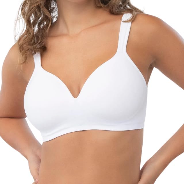 Underoutfit Perfect Neckline Everyday Wireless Bra - Comfy Women's Without Underwire