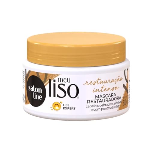 Máscara de Hidratação Meu Liso Restauração Intensa 300g, Salon Line
