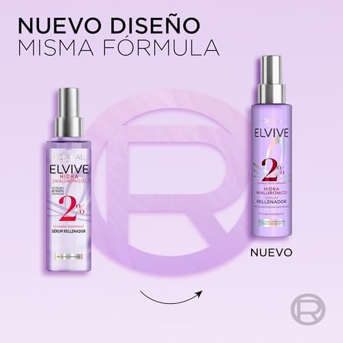  Elvive Hyaluron Serum 150ml per un cuttura smagliante e liscia
| Elvive Hyaluron Serum 150ml per capelli sciolti e lumi