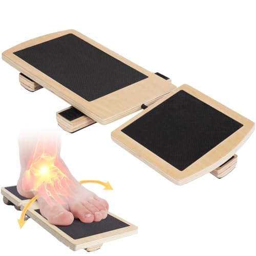Umllpet Tabla de equilibrio de una sola pierna, entrenador de pies, almohadilla de equilibrio para fortalecer los pies, fortalecimiento eficaz del pie y estabilización del pie, para estiramiento de
