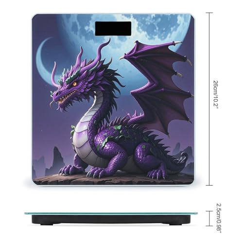Báscula Digital de Baño Purple Dragon Purple Moon miniatura 2