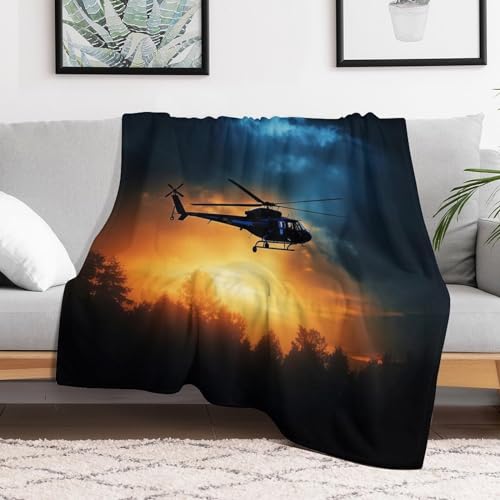 Couverture hélicoptère douce pour soirées cocooning sur le canapé - 3