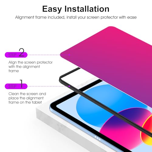 Protector de pantalla SPARIN para iPad 11 y 10 pulgadas miniatura 4