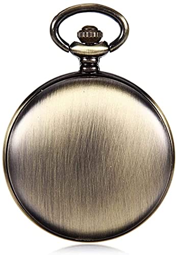 NCRD Zakhorloge Skelet Mechanisch - Unisex Eenvoudig Retro Mechanisch Horloge, Grootte: 4.7x1.5cm, Kleur: Messing - Afbeelding 3