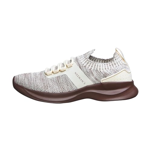 Image of Neeman's Fuse Knit Sneakers for Men & Women | Breathable Knit Upper, Supportive Heel Counter & Lightweight Cushioned EVA Sole | Everyday Walking, Travel & Casual Comfort Shoes