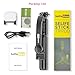 Selfie Stick Tripod with Fill Light, All in One Extendable Selfie Stick with Detachable Wireless Remote, Flexible Phone Tripod Stand Compatible with iPhone/Galaxy, Compact Size & Lightweight