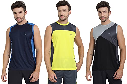 Image of FTX Men's Solid Regular Fit T-Shirt