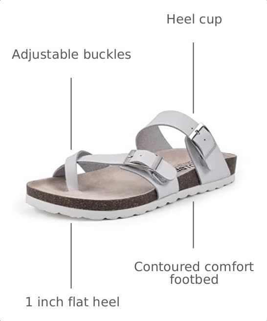 Image of White Mountain Women's Gracie Footbed Sandal